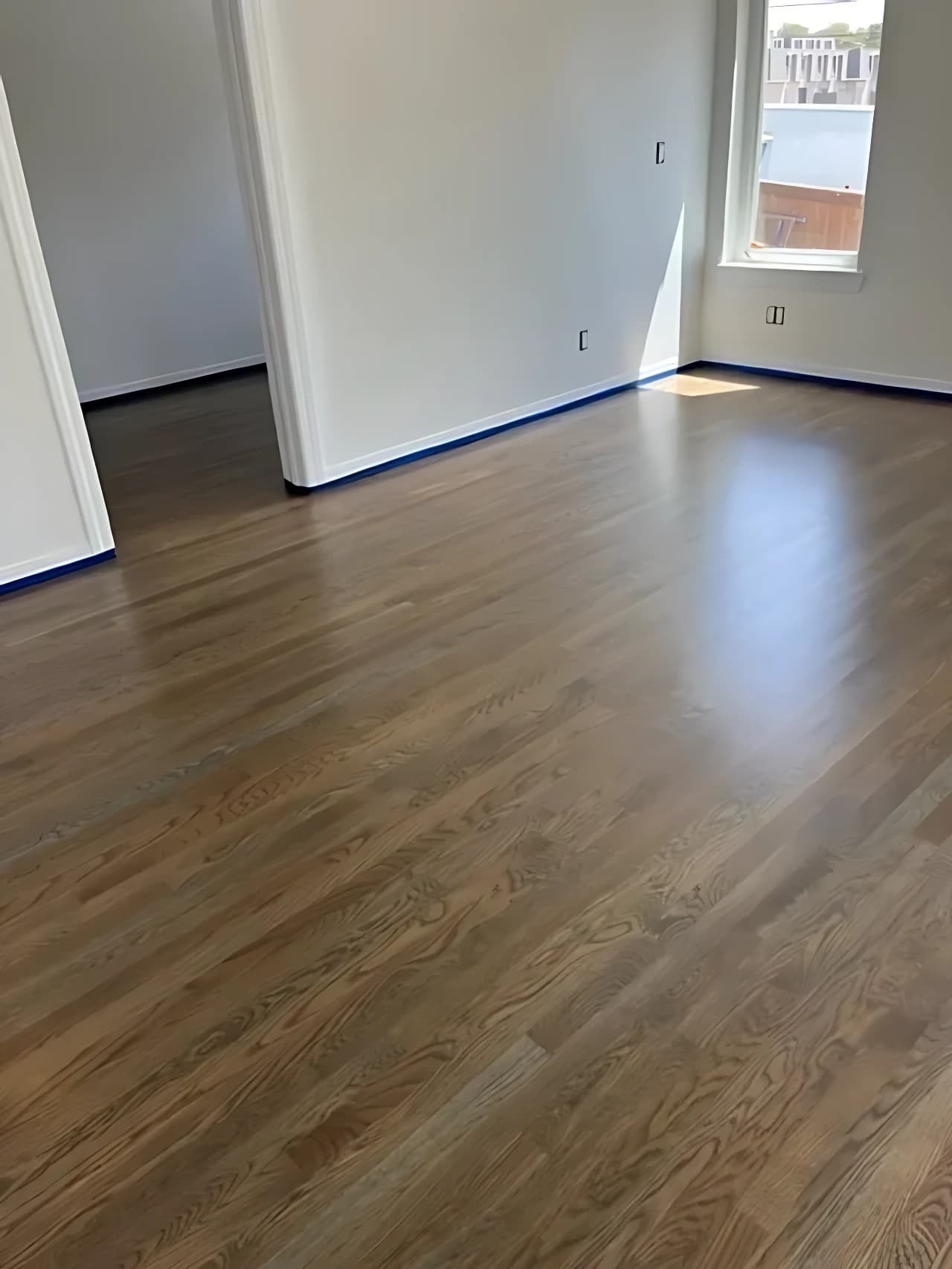 Travis Heights hardwood flooring project